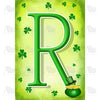 St. Patty's Pot O' Gold Monogram House Flag
