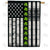 Shamrock Stripes Forever Double Sided House Flag