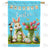 Easter Tulip Celebration Double Sided House Flag