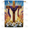 Resurrection Morning Glory Double Sided House Flag