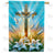 Dawn of Hope Cross Double Sided House Flag