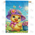 Springtime Duckling Delight Double Sided House Flag