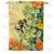 Bee Shamrock Garden Double Sided House Flag