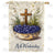 Ash Wednesday Cross Bowl Double Sided House Flag