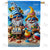 Beachside Gnome Cheers Double Sided House Flag