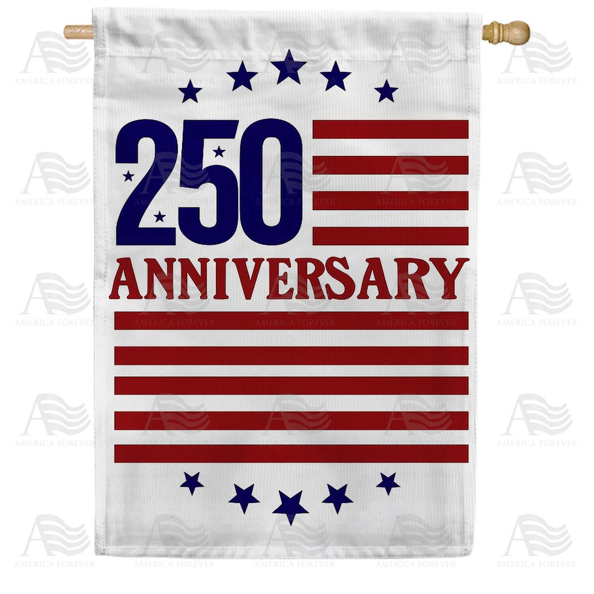 250 Anniversary Double Sided House Flag