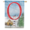 Christmas Trees For Sale Double Sided Monogram House Flag