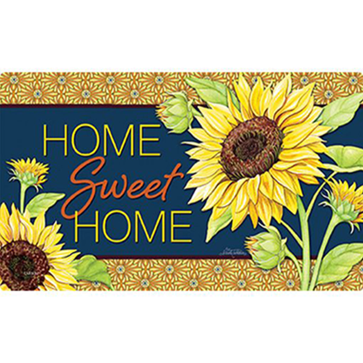 Hello Fall Sunflowers Doormat