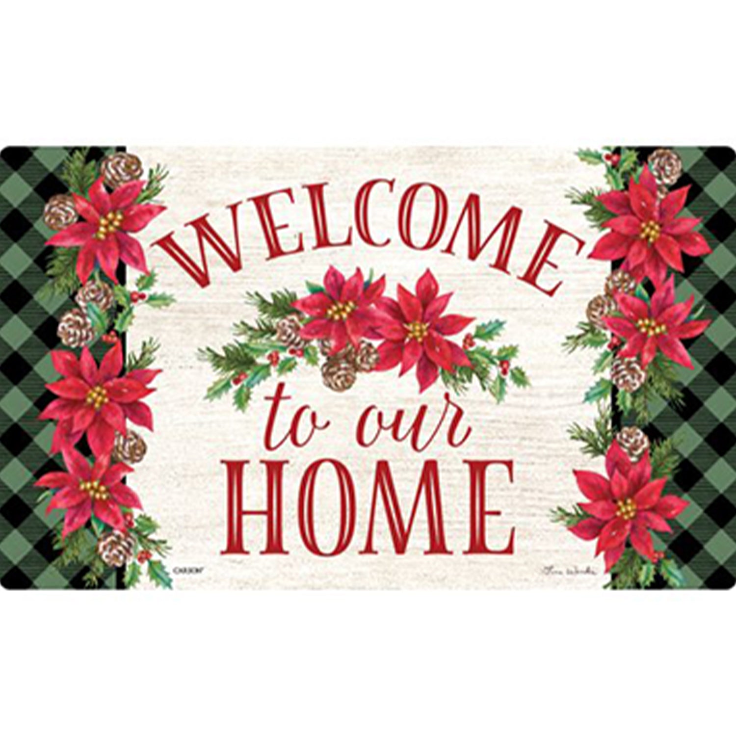 Christmas Tree Welcome Doormat