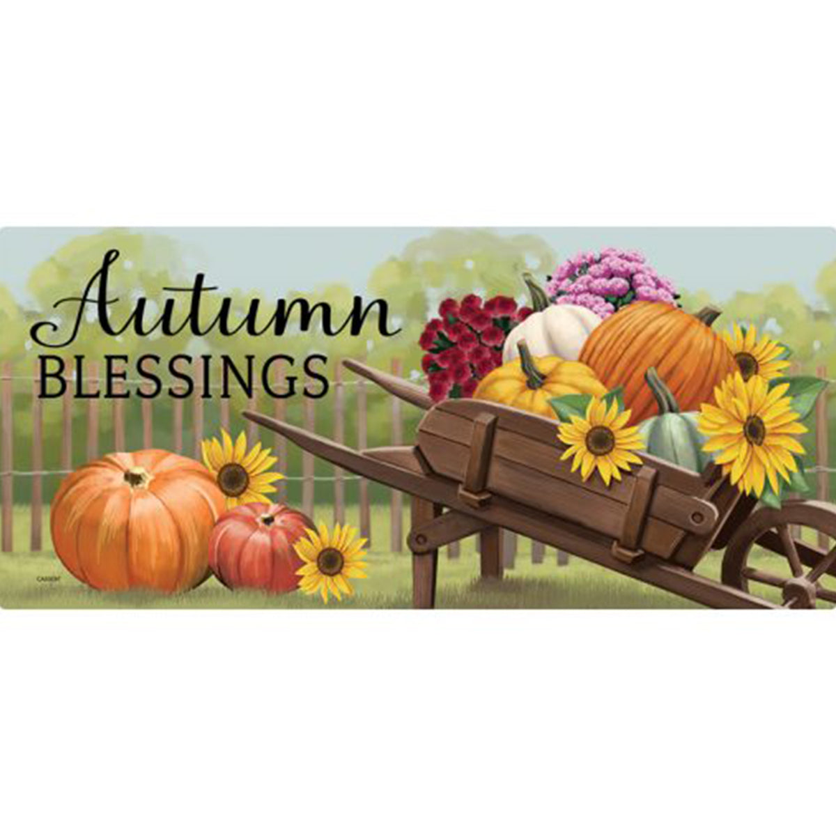 Harvest Wagon Welcome Sassafras Switch Mat