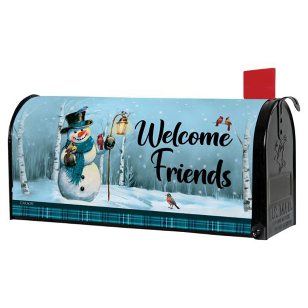 Carson Snowman Songbird Mailbox Cover