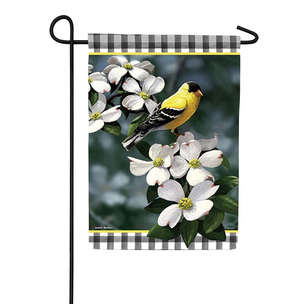 Golden Dogwood - Double Sided Garden Flag