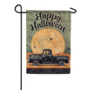 Halloween Moon House Flag