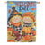 Scarecrow Couple House Flag