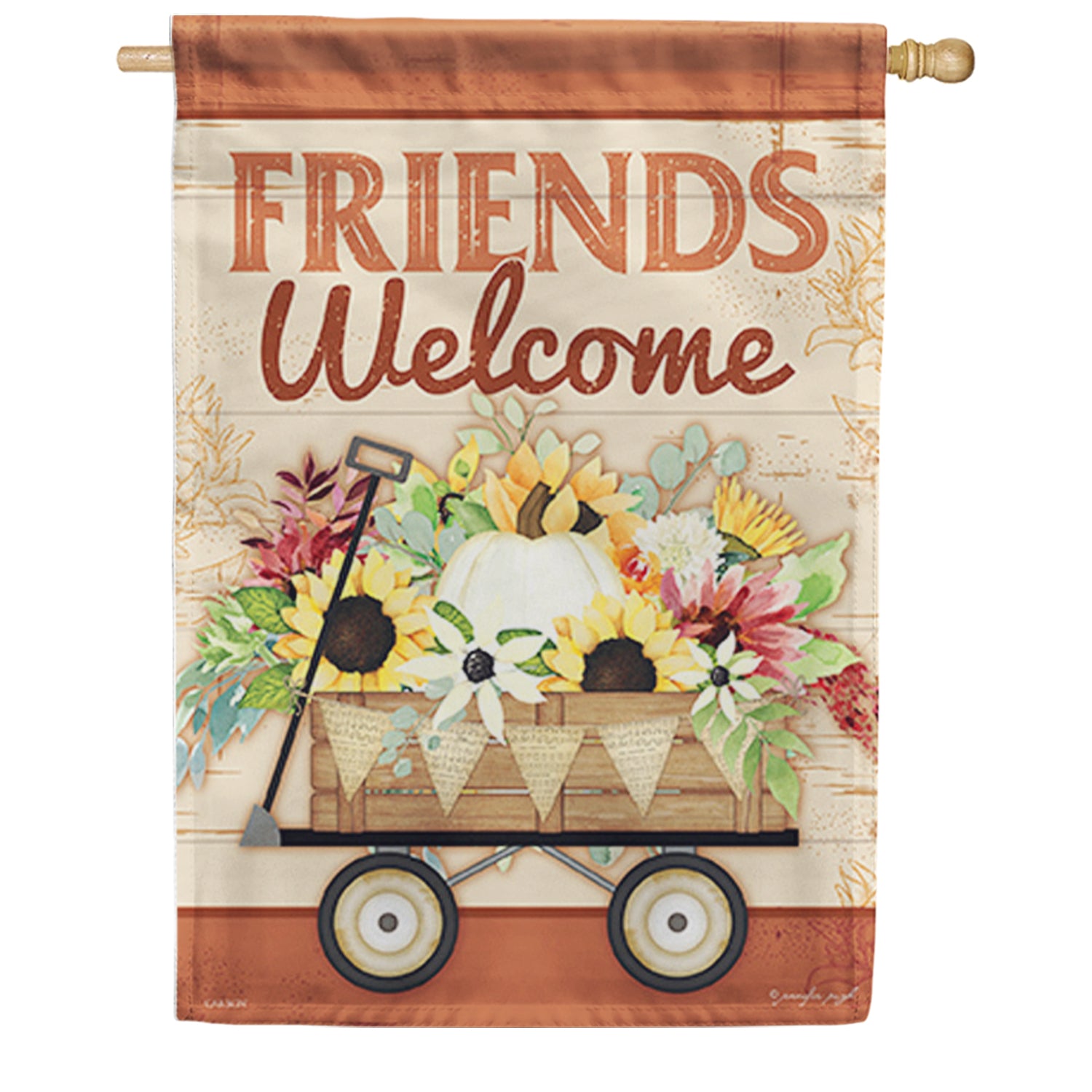 Sunflower Market House Flag