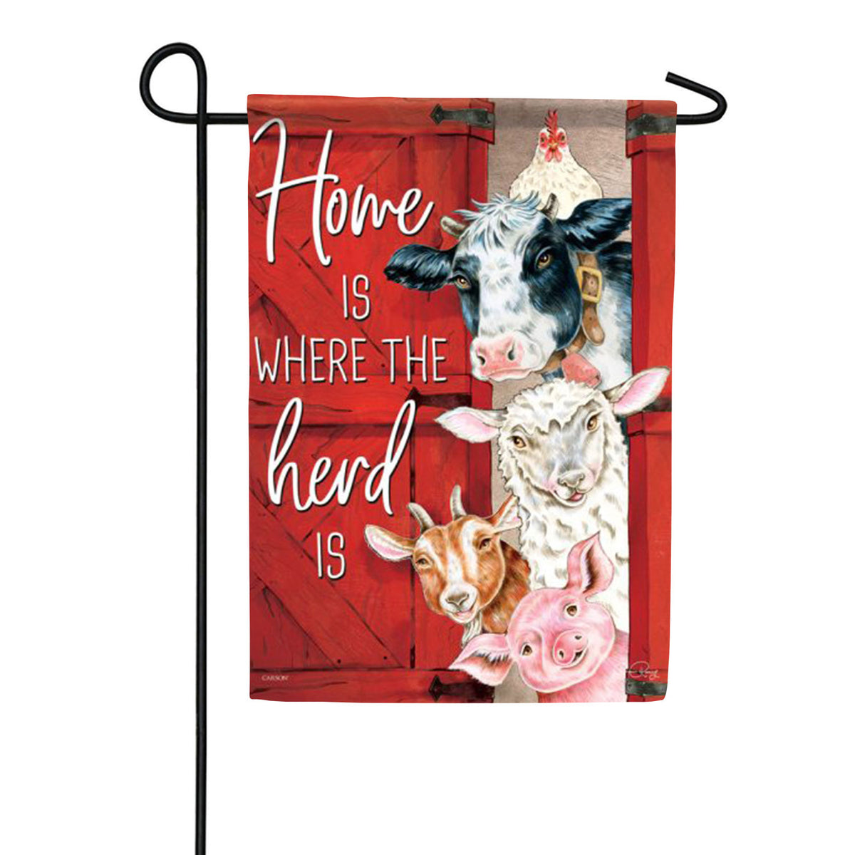 Barnyard Friends Garden Flag