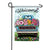 Blue Truck Garden Flag
