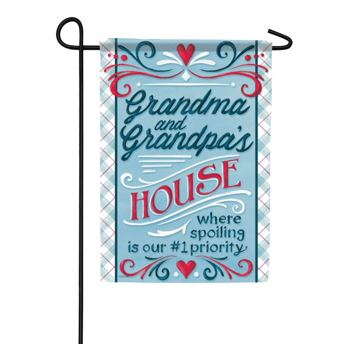 Grandparents House Garden Flag