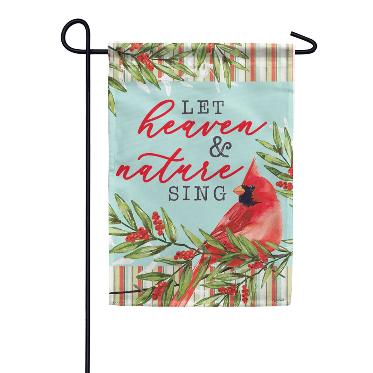 Carson Cardinal Garden Flag