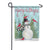Carson Merry Snowman Garden Flag