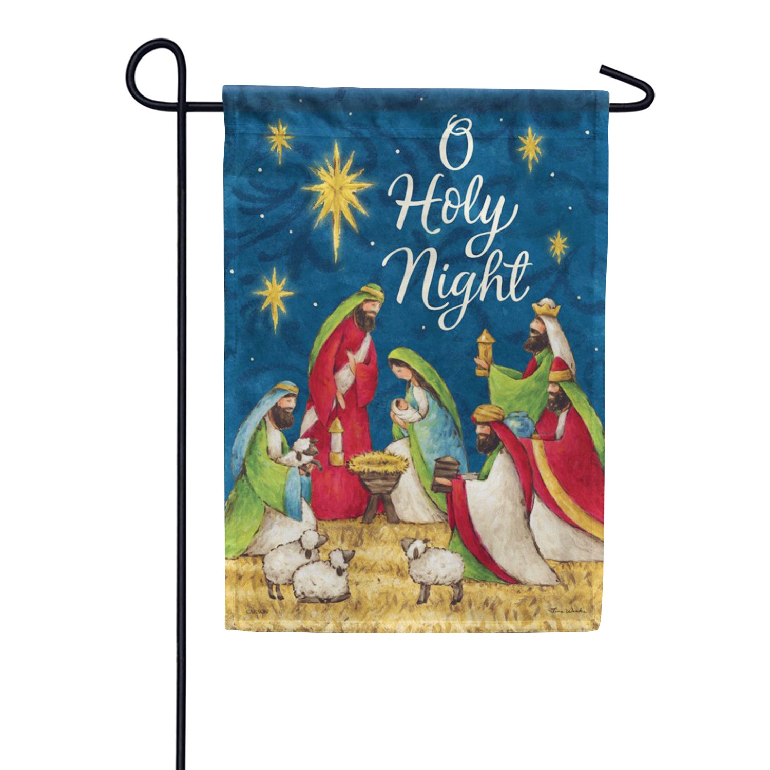 Carson Nativity Garden Flag