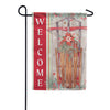 Sled Garden Flag