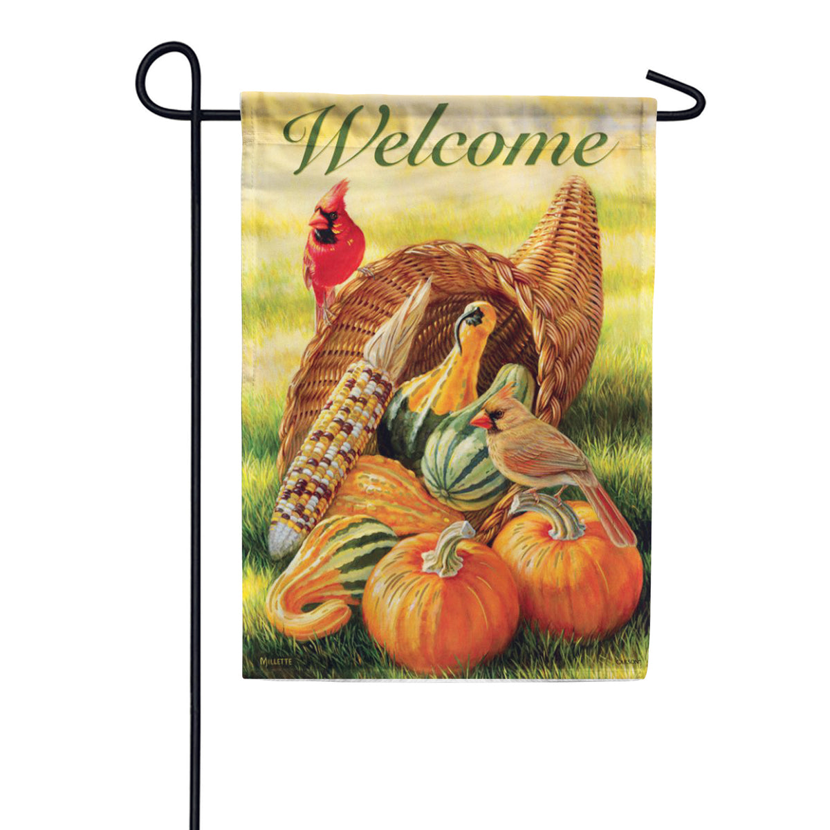 Plentiful Fall Garden Flag