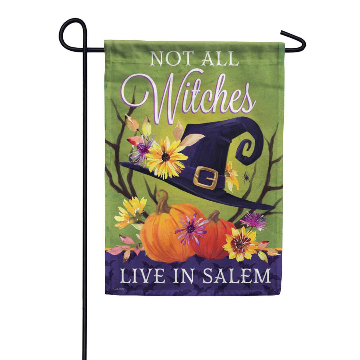 Witch Hat Garden Flag