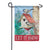 Red Roof Birdhouse Garden Flag