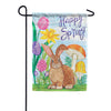 Happy Spring Bunny Garden Flag