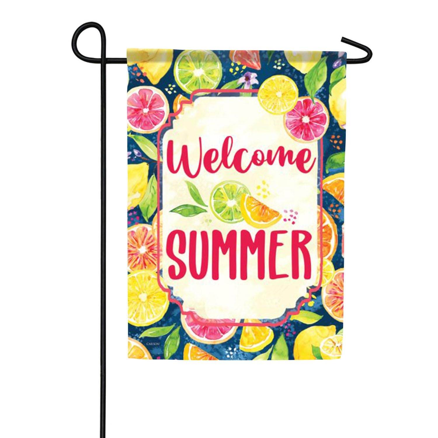 Summer Citrus Double Sided Garden Flag