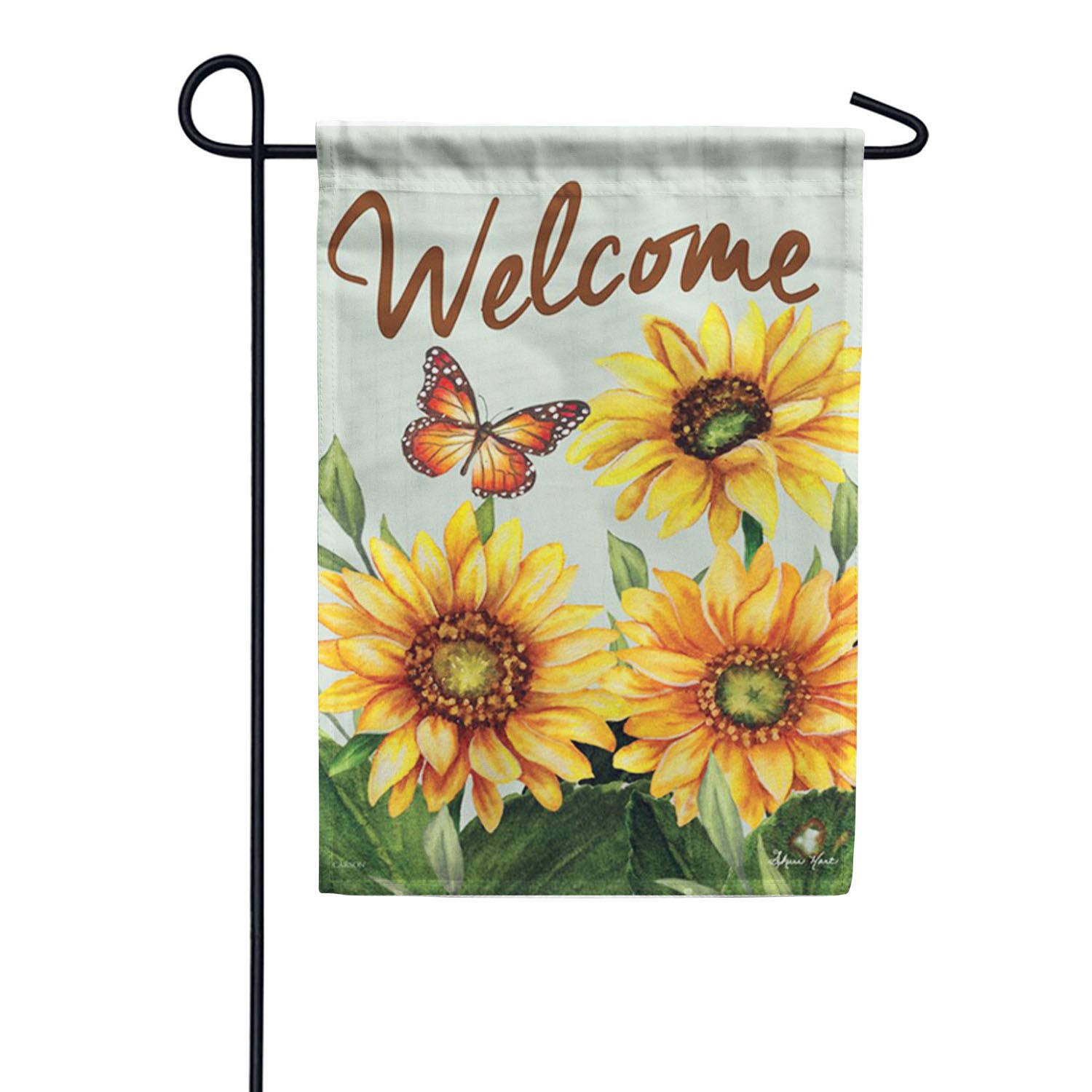 Sunflowers in Bloom Double Sided Garden Flag