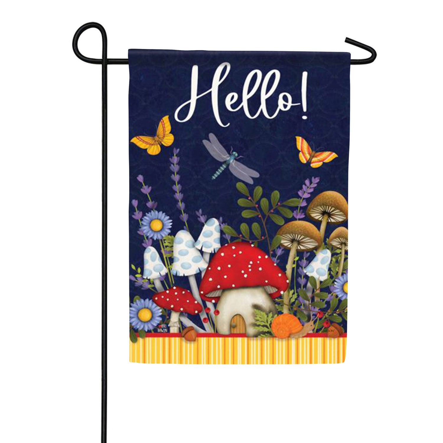 Mushroom Medley Double Sided Garden Flag