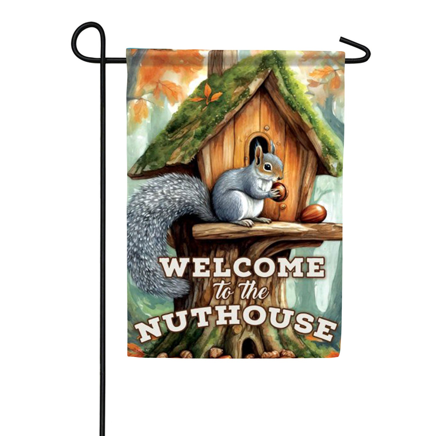 The Nuthouse Garden Flag