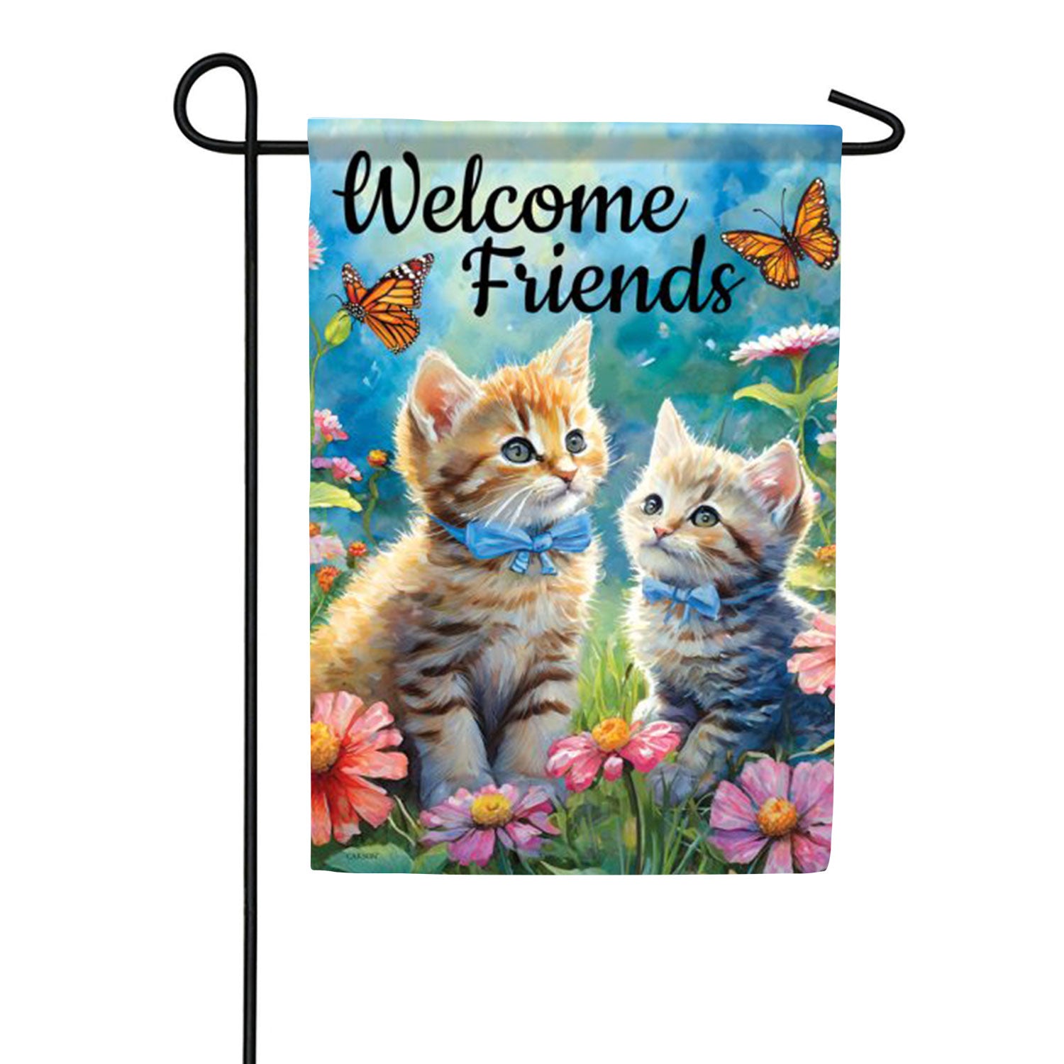 Cute Kittens Garden Flag