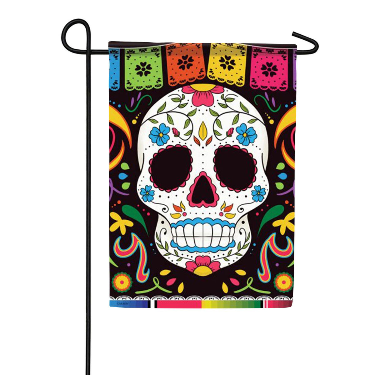 Sugar Skull Garden Flag