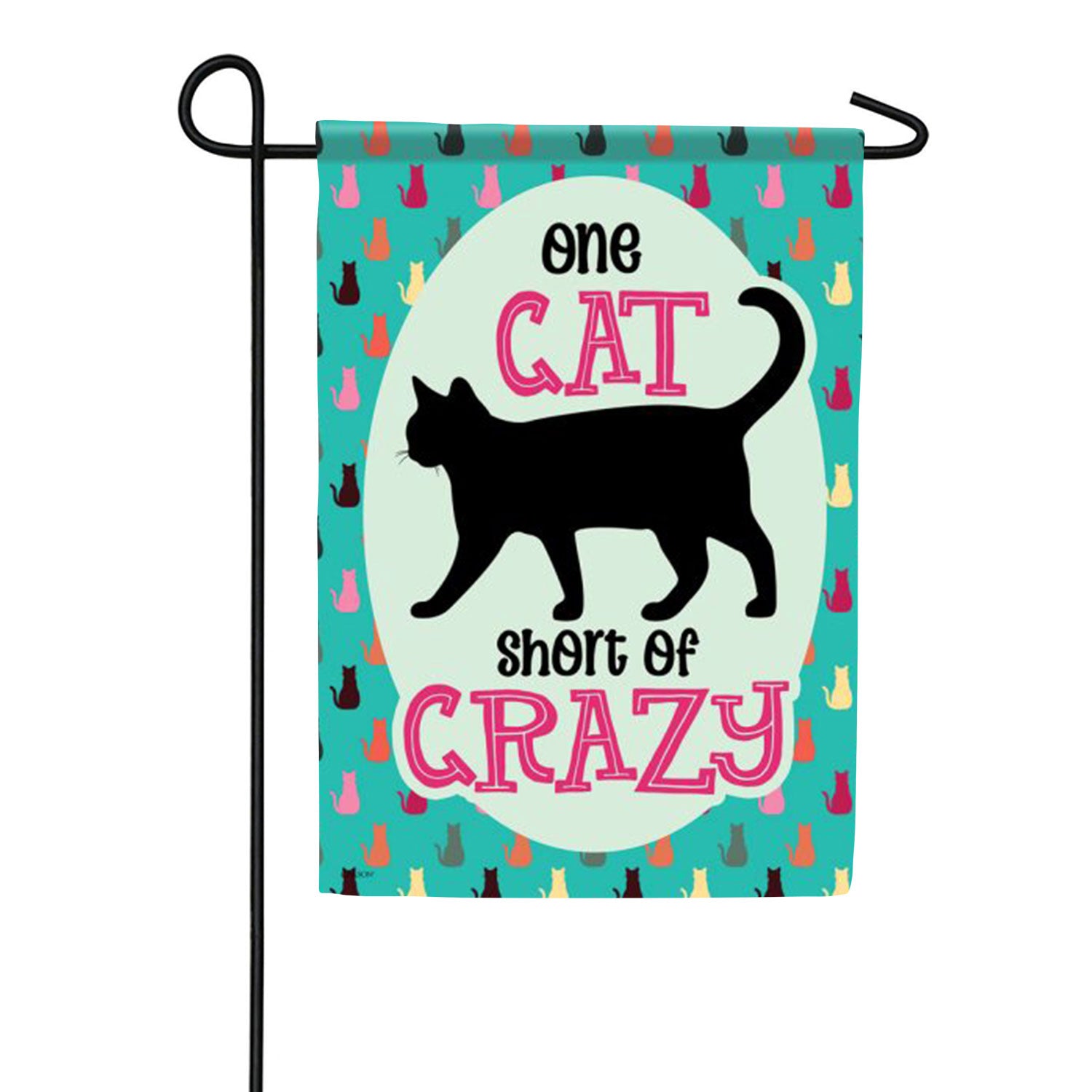 Cat Crazy Garden Flag