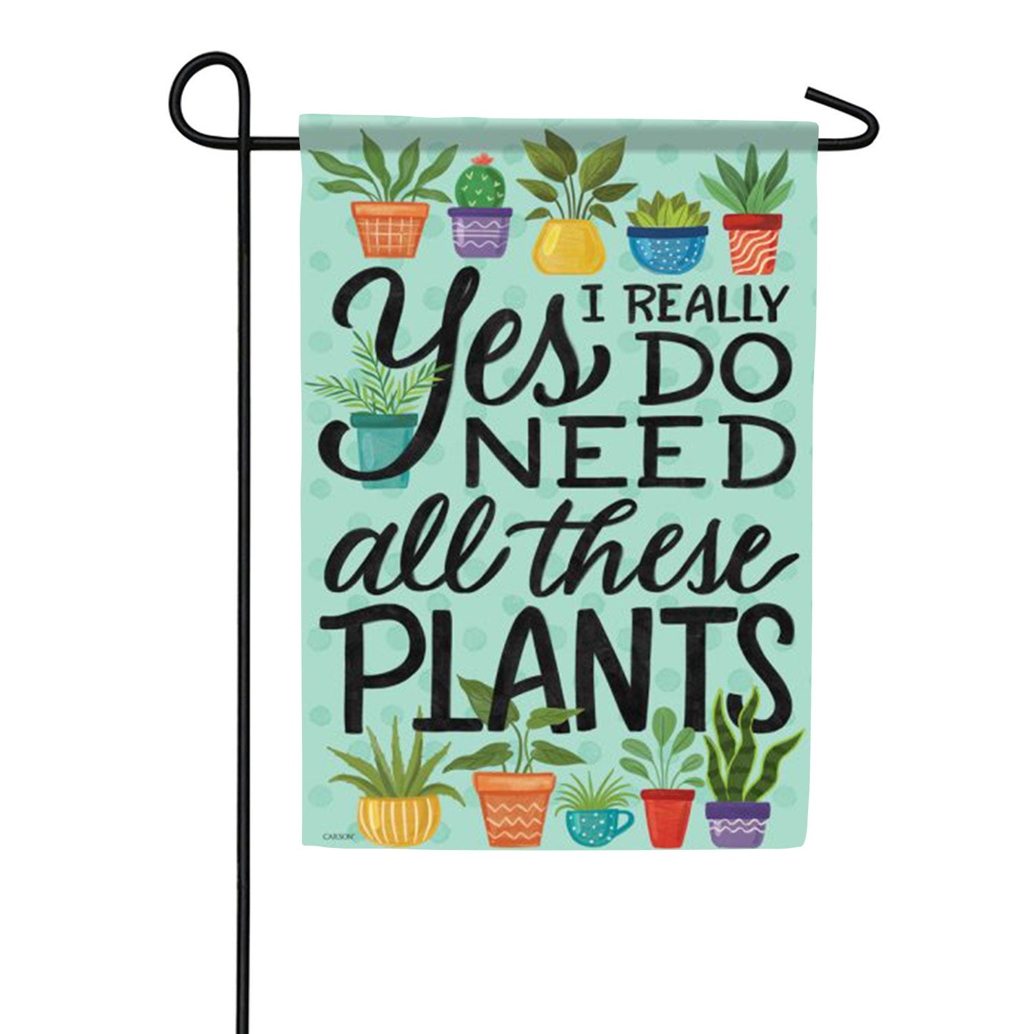 Plants Garden Flag 12.5 x 18