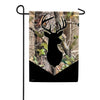 Camo Buck Garden Flag 12.5 x 18