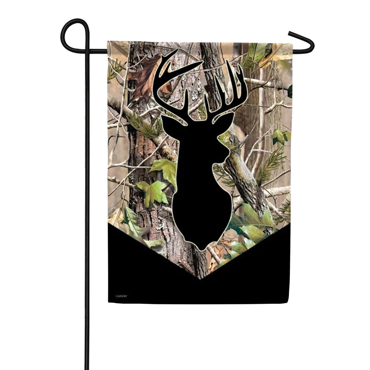 Camo Buck Garden Flag 12.5 x 18
