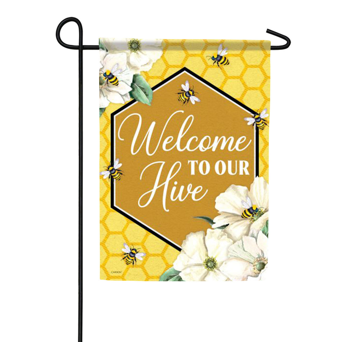 Our Hive Garden Flag 12.5 x 18