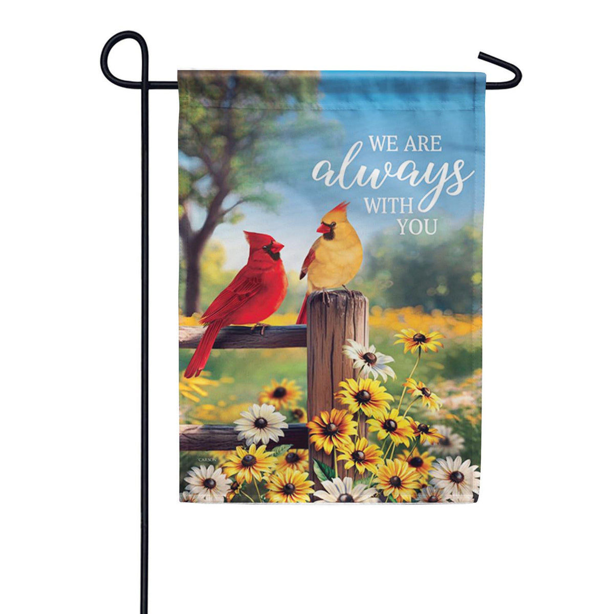 Always With You Garden Flag 12.5 x 18