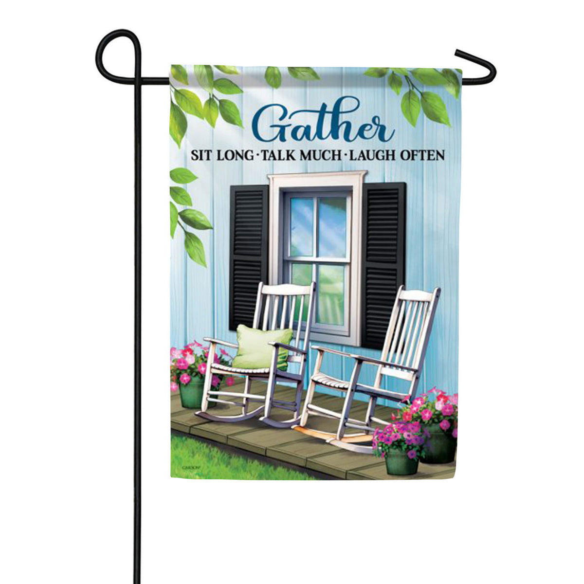 Gather Garden Flag