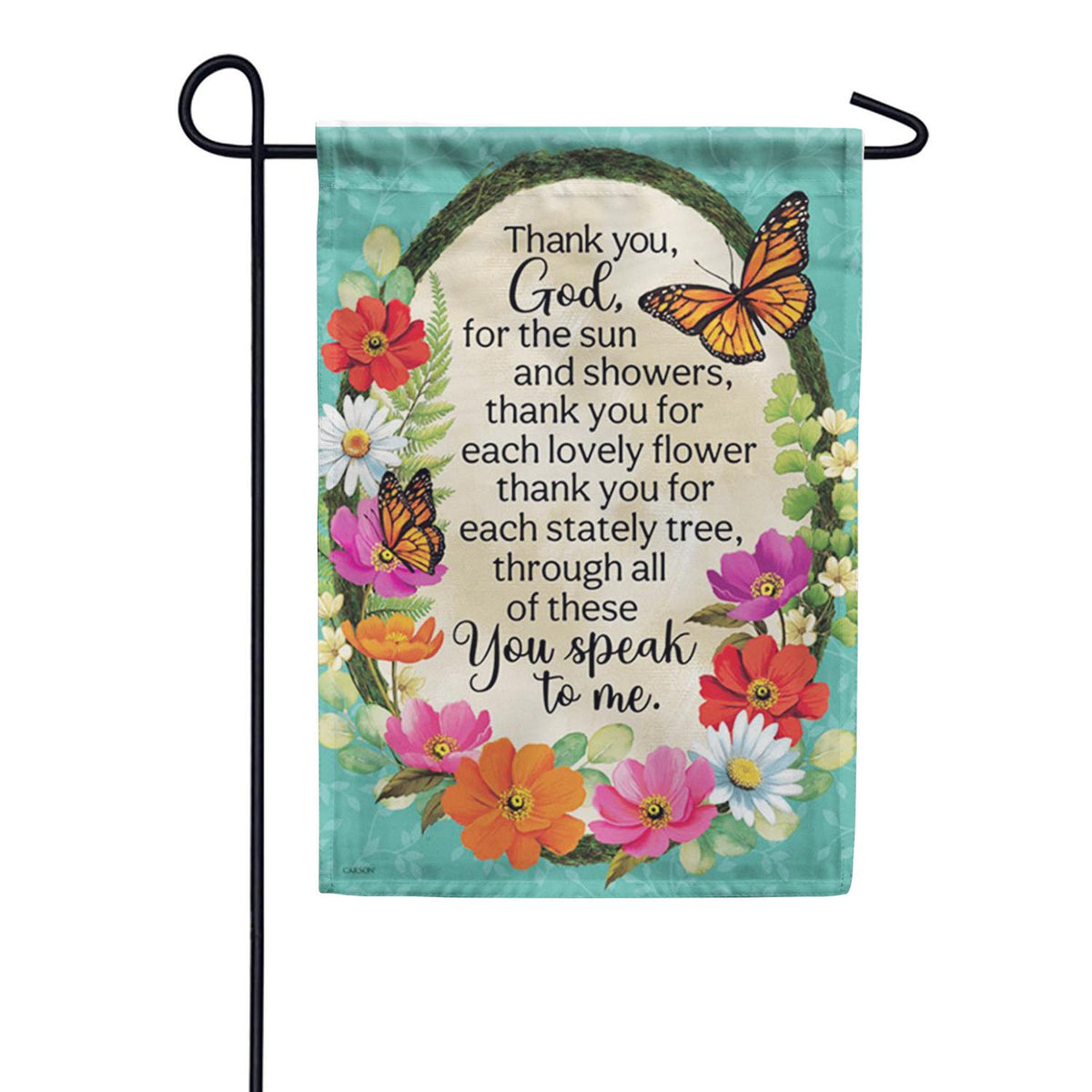 Garden Prayer Garden Flag