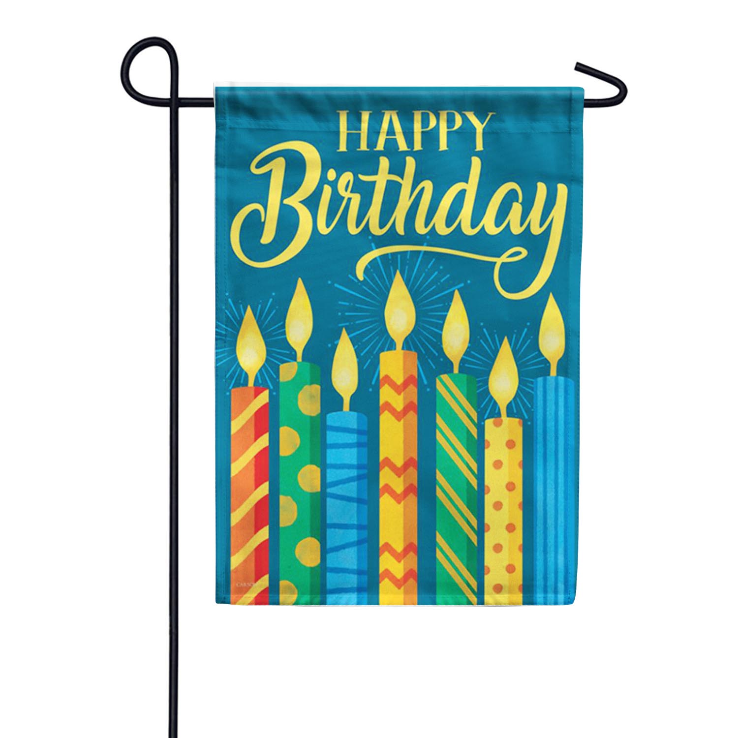 Happy Birthday Garden Flag
