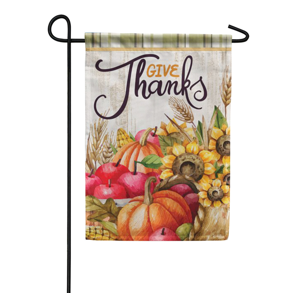 Carson Give Thanks Garden Flag