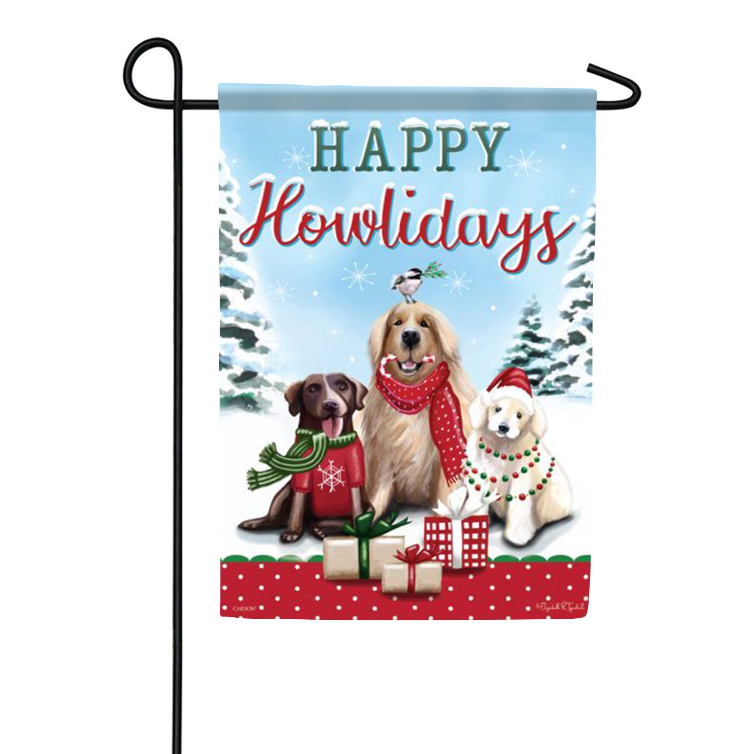 Howlidays Garden Flag
