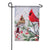 Cardinals Pine Berries Double Sided Garden Flag