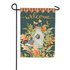Autumn Bluebird House Double Sided Garden Flag