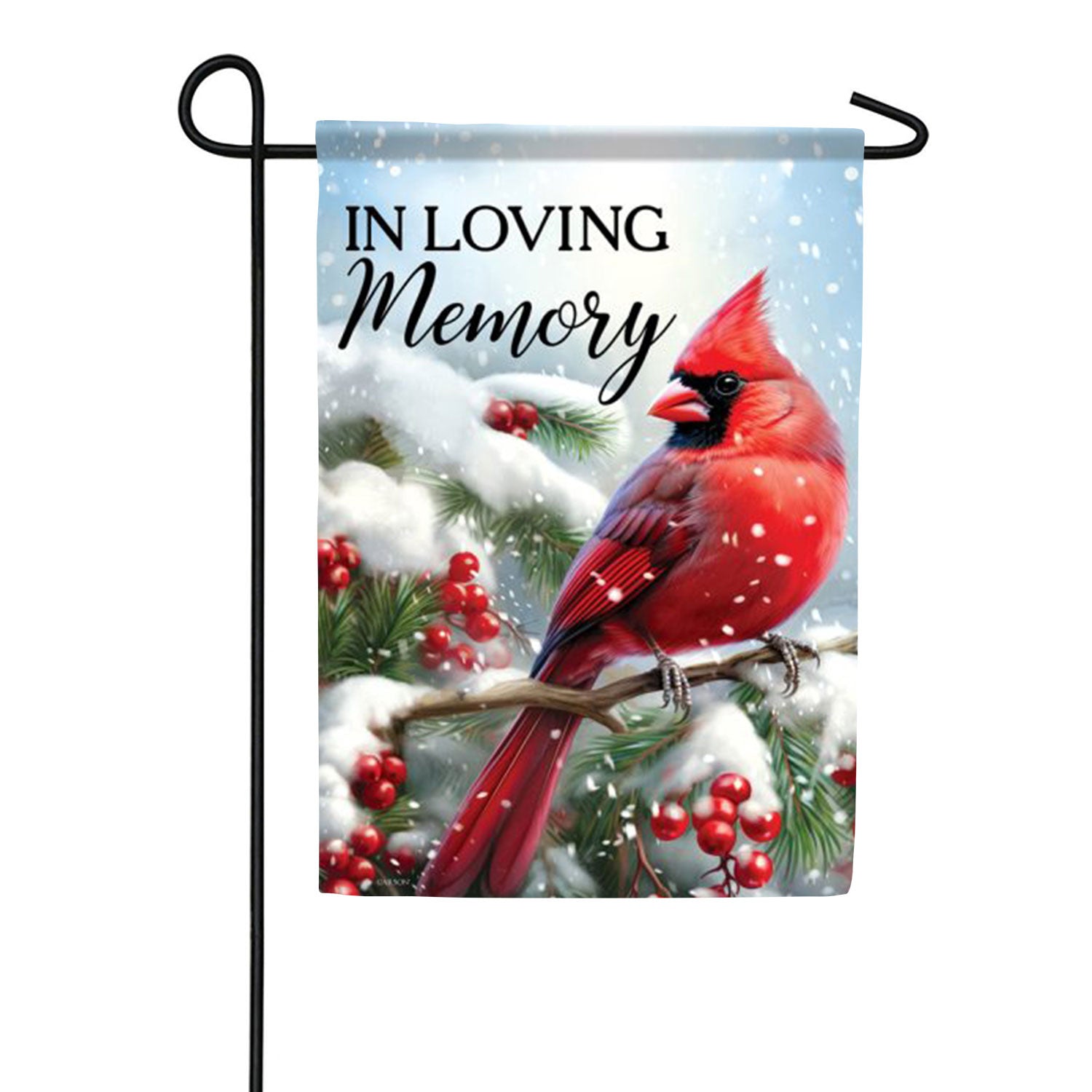 In Loving Memory Double Sided Garden Flag